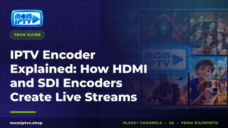 IPTV encoder explained: HDMI and SDI encoders