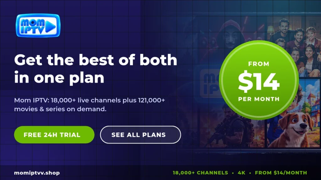 IPTV vs Internet TV: What Is the Real Difference in 2026? 4 Mom IPTV combines live IPTV and on-demand internet TV