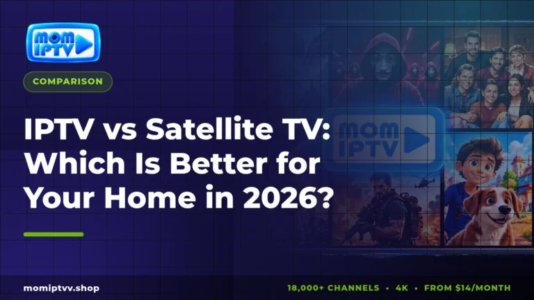IPTV vs satellite TV comparison 2026