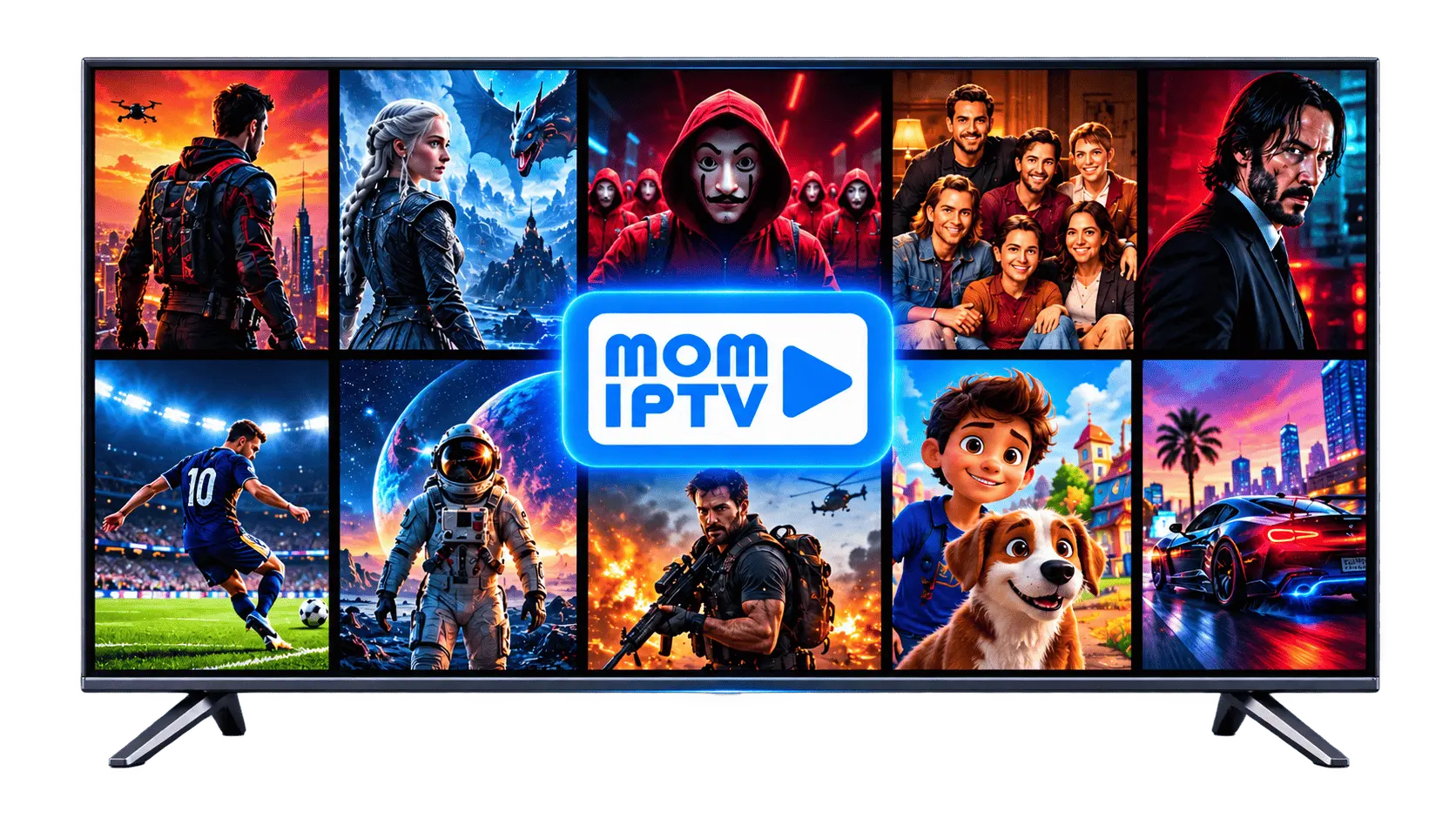 Free Trial 1 IPTV free trial: Mom IPTV movies, series and live sports on a Smart TV