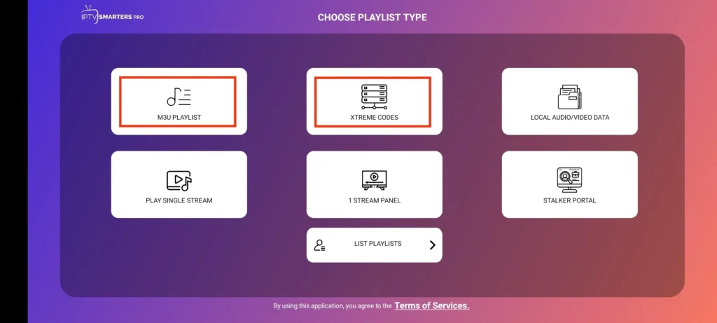 Setup Guide 31 Step 5: Choose Your Login Method - install Mom IPTV on Android