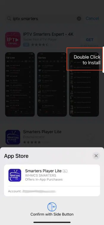 Setup Guide 36 Step 2: Install & Launch - install Mom IPTV on iPhone and iPad