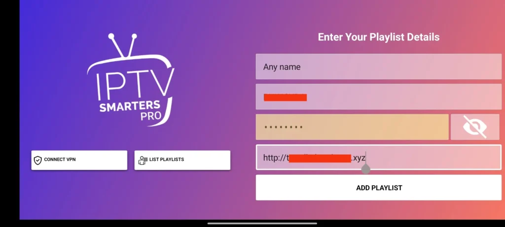 Setup Guide 38 Step 4: Login Using Xtream Codes - install Mom IPTV on iPhone and iPad