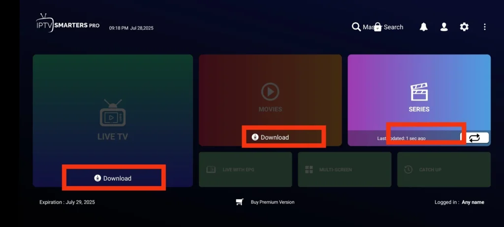 Setup Guide 39 Step 5: Enjoy Your Content - install Mom IPTV on iPhone and iPad