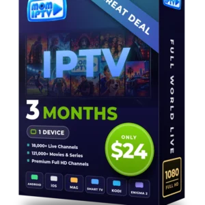 Mom IPTV 3 months IPTV subscription for 1 device - $24